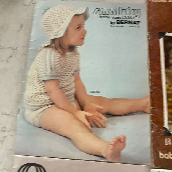 Babydays, For All My Children, Small-Fry, Lovable Hand Knits Patterns - Lot of 4 - Picture 9 of 16